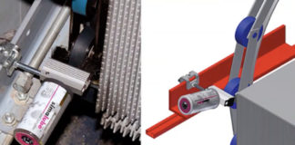 Automatically lubricate escalators and moving walkways with simalube