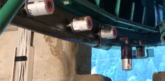 Automatic rope saddle lubrication with simalube